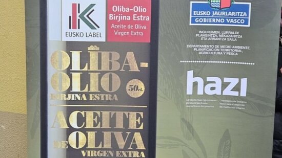 En Euskadi también se elabora aceita de oliva de calidad sobresaliente