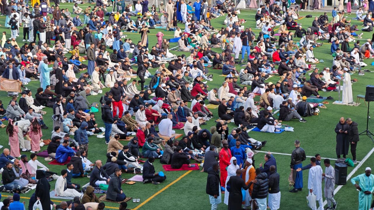 Celebración del fin del Ramadán en Bilbao