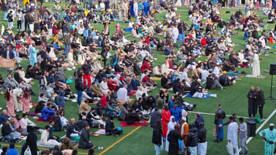 Celebración del fin del Ramadán en Bilbao
