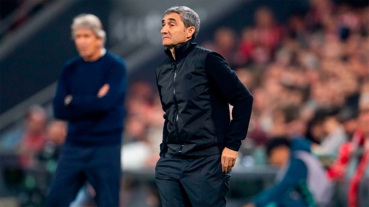 Ernesto Valverde, tras ganar al Betis: «La clasificación nos deja mirar un poco más arriba»