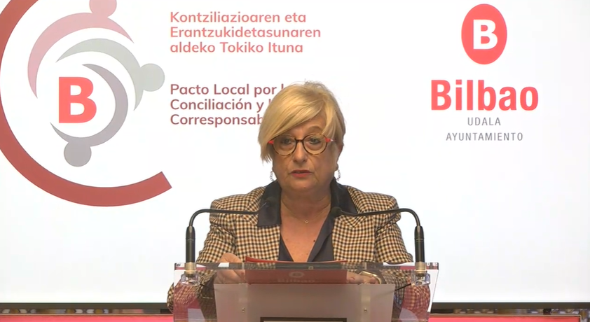 Bilbao impulsa un Pacto Local Pacto Local por la Conciliación y la Corresponsabilidad