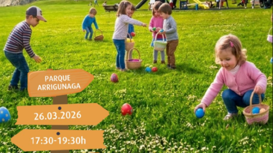 Este colegio de Bilbao invita a buscar huevos de Pascua esta Semana Santa