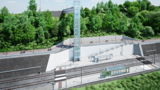 Adjudicadas las obras para la nueva parada del tranvía de Bilbao que arrancarán en verano