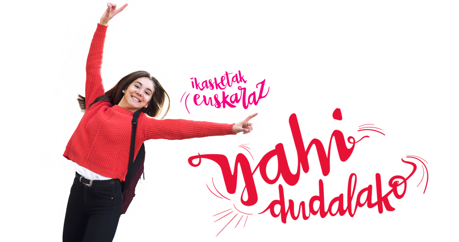 Getxo participará en la campaña Nahi Dudalako! para impulsar los estudios de Bachiller y FP en euskera