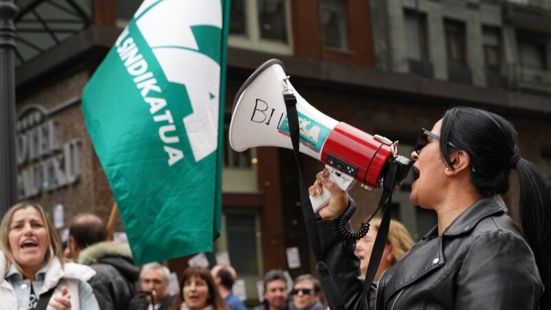 Concluye la huelga indefinida de las camareras de piso del Hotel Indautxu