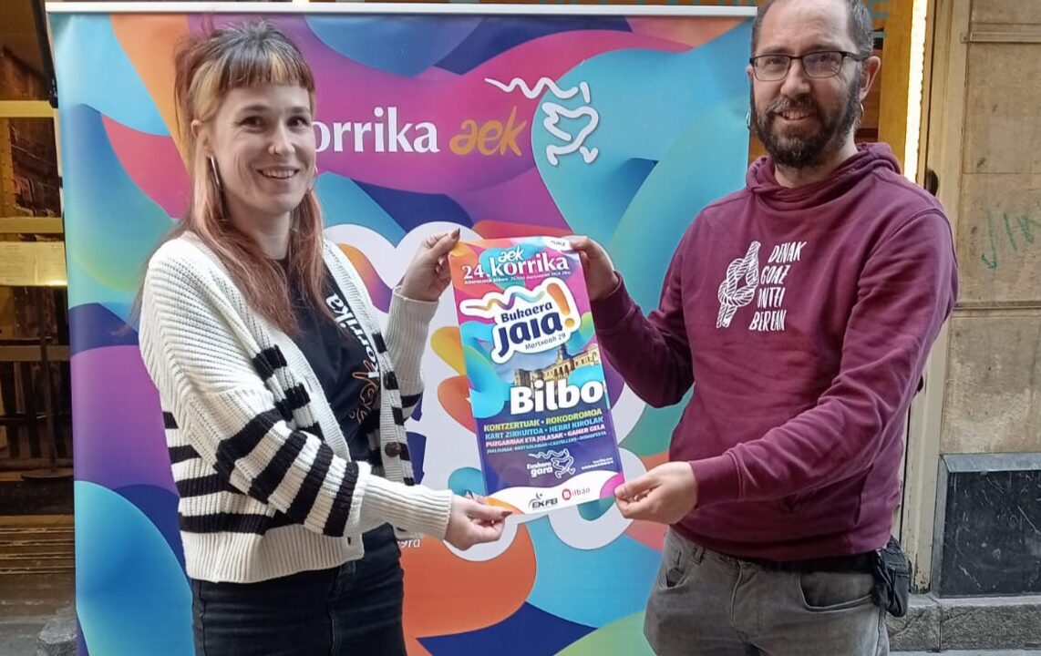 AEK presenta el programa de la fiesta del fin de la KORRIKA