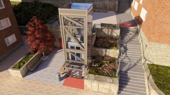 Bilbao impulsa la accesibilidad en Iralabarri con un nuevo ascensor urbano