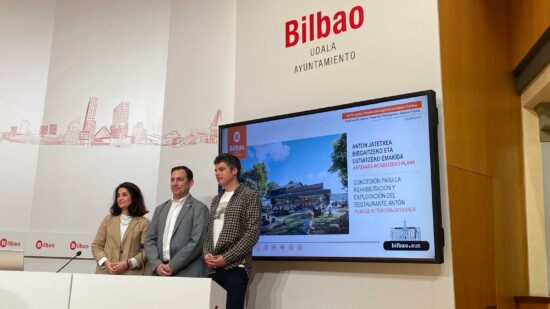 El Ayuntamiento de Bilbao adjudica la concesión del Restaurante Antón a Fangaloka: «Tenemos muchas ganas de empezar este proyecto»