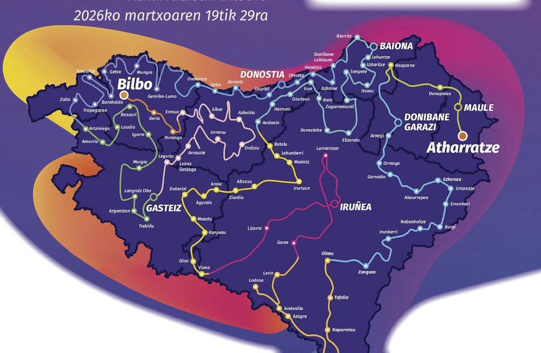 Estos son los cortes de tráfico en Bilbao por la Korrika 2026 este domingo
