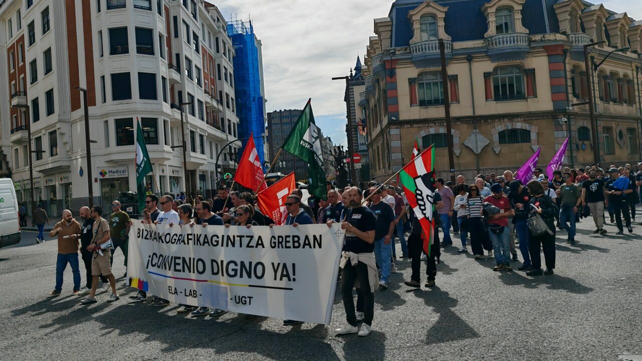 Histórico preacuerdo en Artes Gráficas de Bizkaia tras casi 15 años de bloqueo