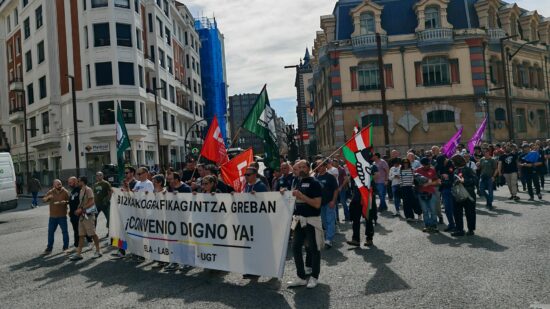 Histórico preacuerdo en Artes Gráficas de Bizkaia tras casi 15 años de bloqueo