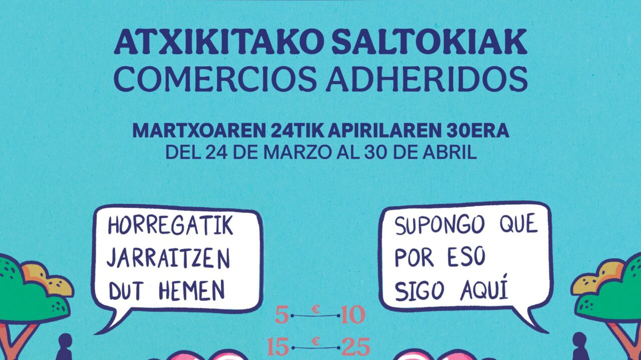 Sondika lanza una campaña para fomentar el comercio y la hostelería local