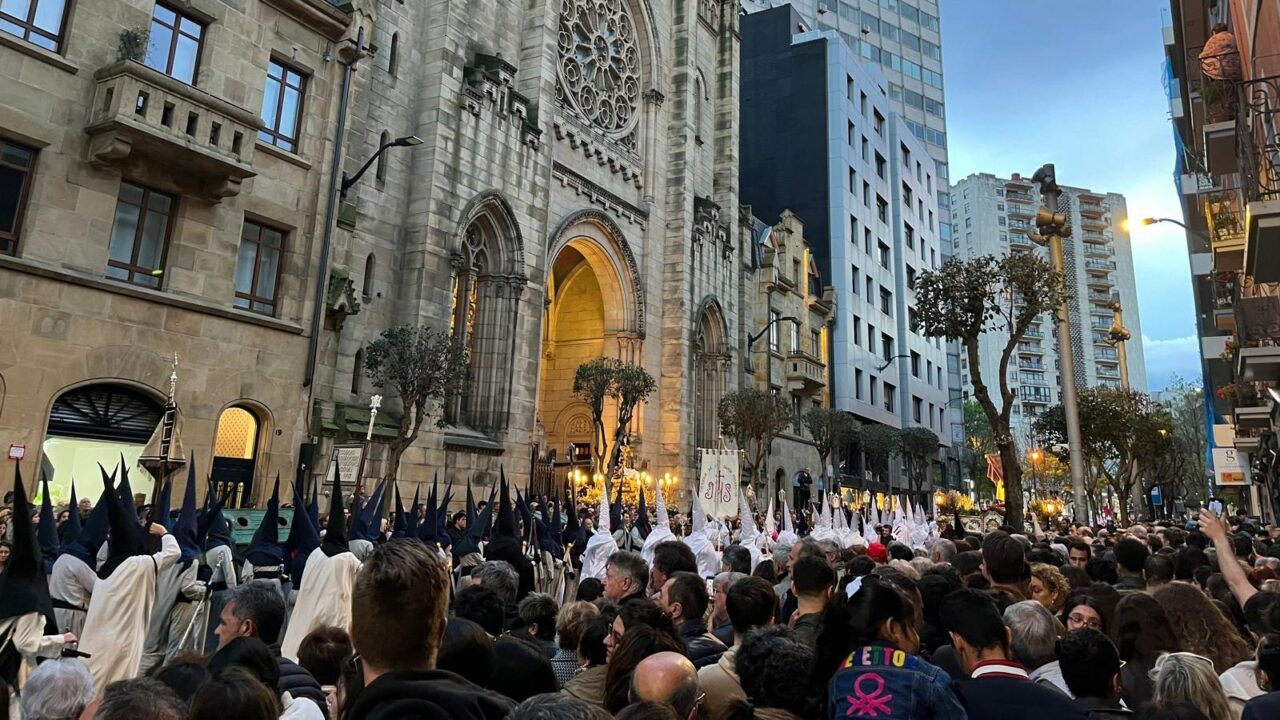 Bilbao cortará varias calles este lunes y martes por las procesiones de Semana Santa