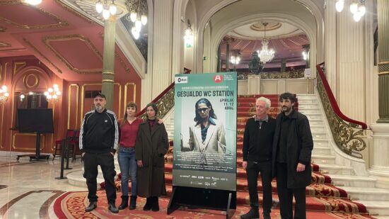 Llega Gesualdo WC Station al Teatro Arriaga: una combinación de música, teatro y cine