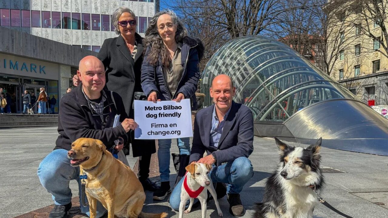 Pablo Muñoz Gabilondo: “Queremos que Metro Bilbao dé el paso hacia una movilidad más inclusiva con perros”