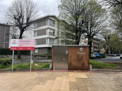 Getxo suma un nuevo aseo autolimpiable junto a la ermita de Santa Ana