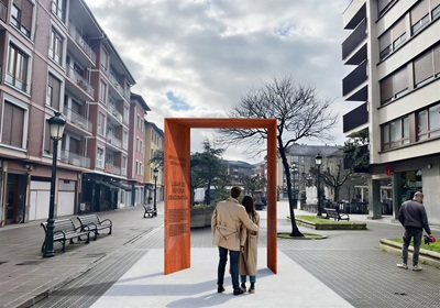 Gernika-Lumo tendrá su puerta de entrada a la paz para conmemorar el aniversario del brutal bombardeo sobre la Villa