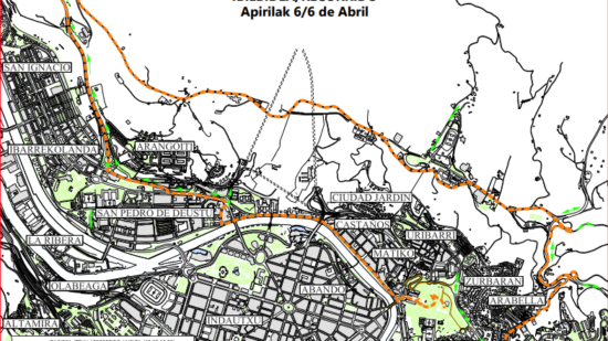 Estos son los cortes de tráfico por la ITZULIA 2026