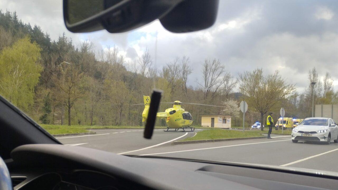 Fallece un niño de 9 años en un choque frontal en Medina de Pomar