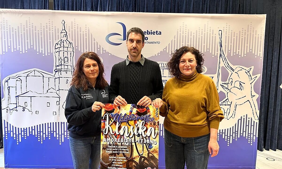 600 ciclistas coparán Amorebieta entre sábado y domingo en la Klasika Primavera