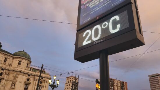 Temperaturas altas y nubes en Euskadi