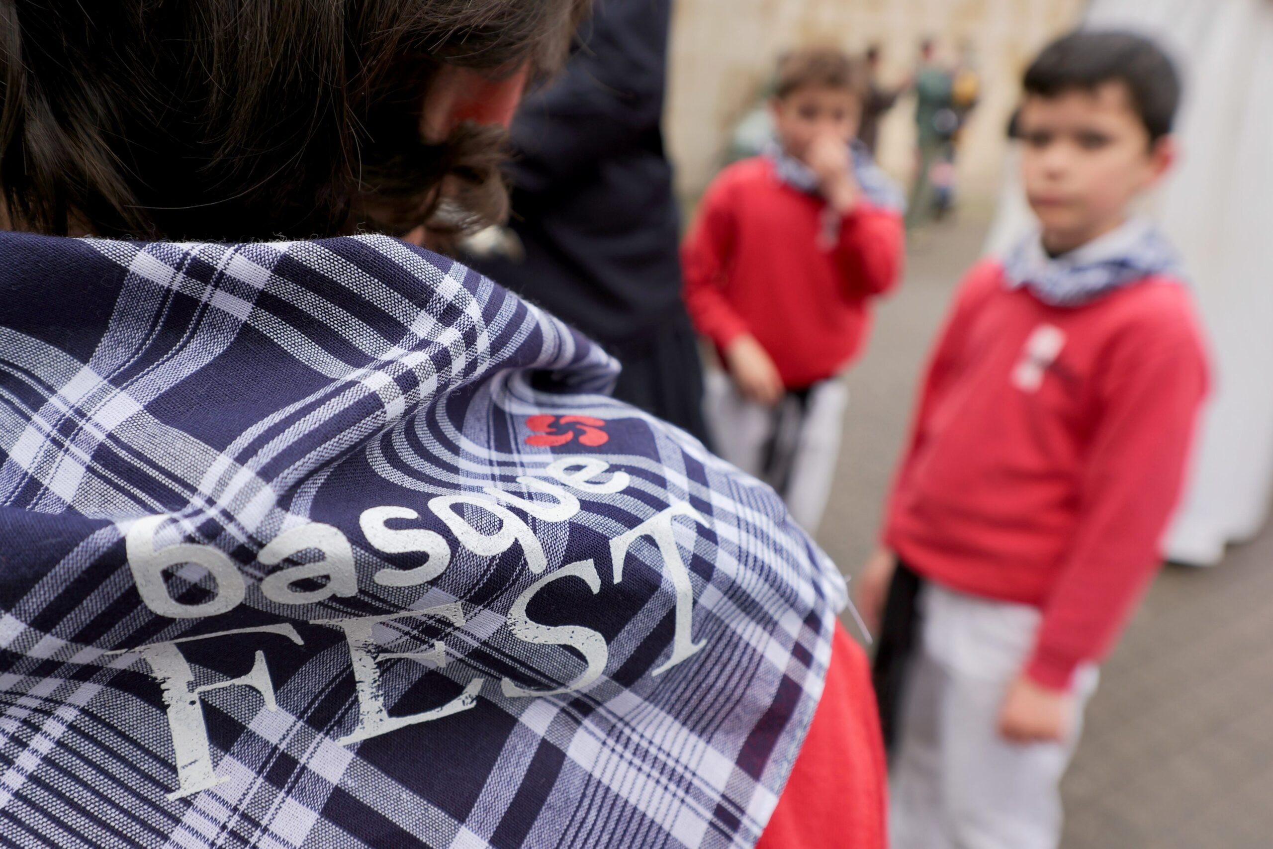 Pañuelo conmemorativo del Bilbao Basque Fest (Foto: Ayuntamiento de Bilbao).