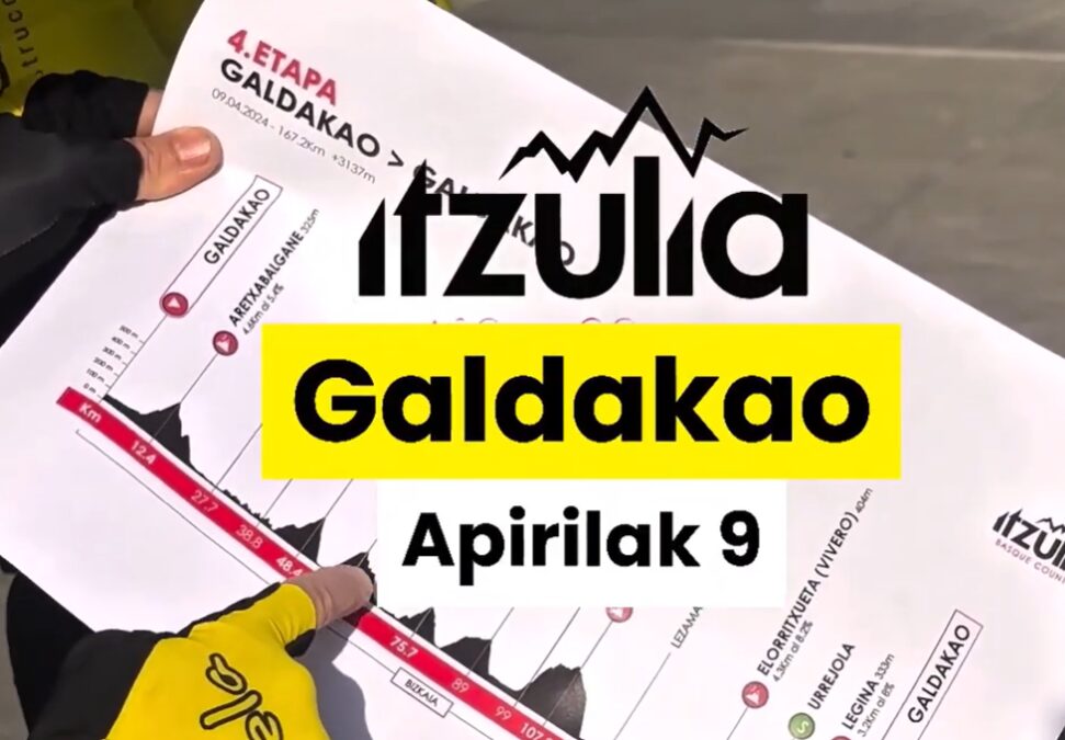 La Itzulia provocará cortes de tráfico y restricciones en Galdakao este 9 de abril