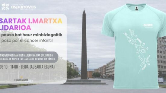 Leioa acoge el Ausarta Eguna 2026 con una marcha solidaria para apoyar a menores con cáncer en Bizkaia