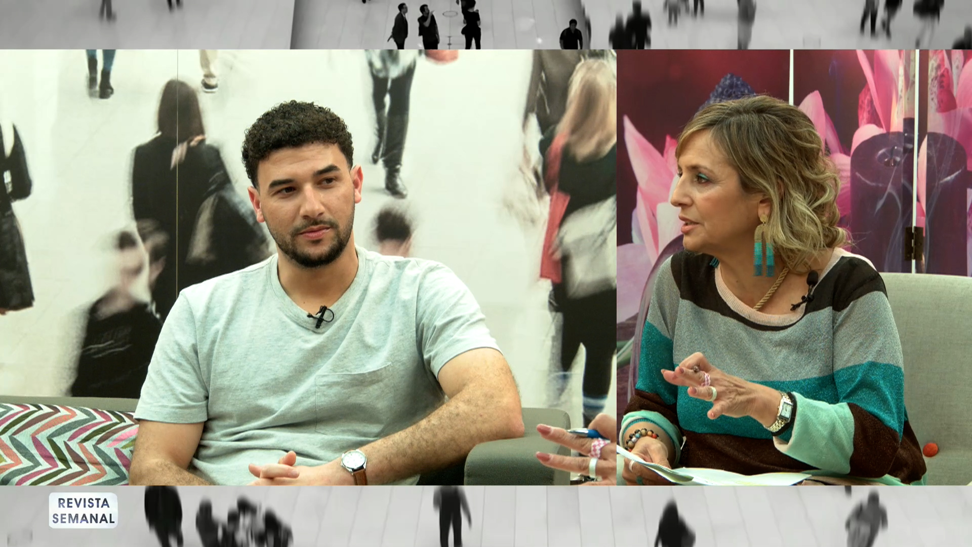 Entrevista a Mohssine el Haddadi en Revista Semanal.