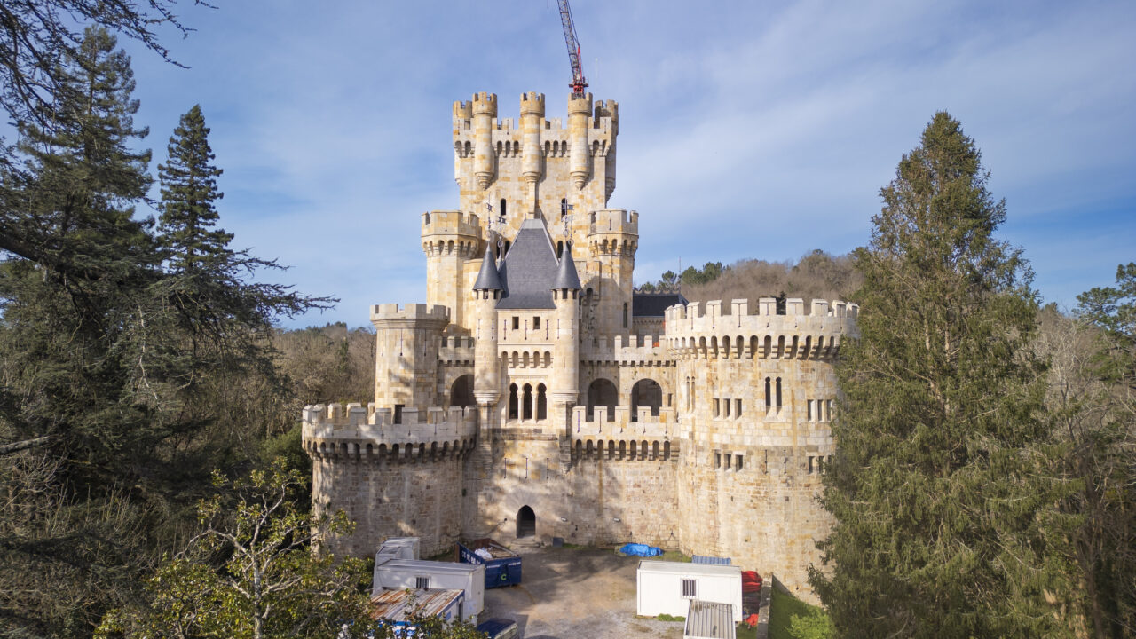 Las obras del Castillo de Butrón finalizarán antes del inicio de verano