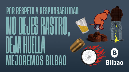 No dejes rastro, deja huella: nueva campaña para reducir las conductas incívicas en el espacio público