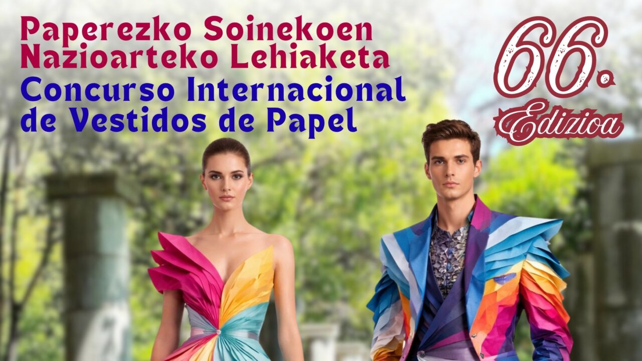 El Concurso de Vestidos de Papel de Güeñes abre inscripciones para su 66ª edición