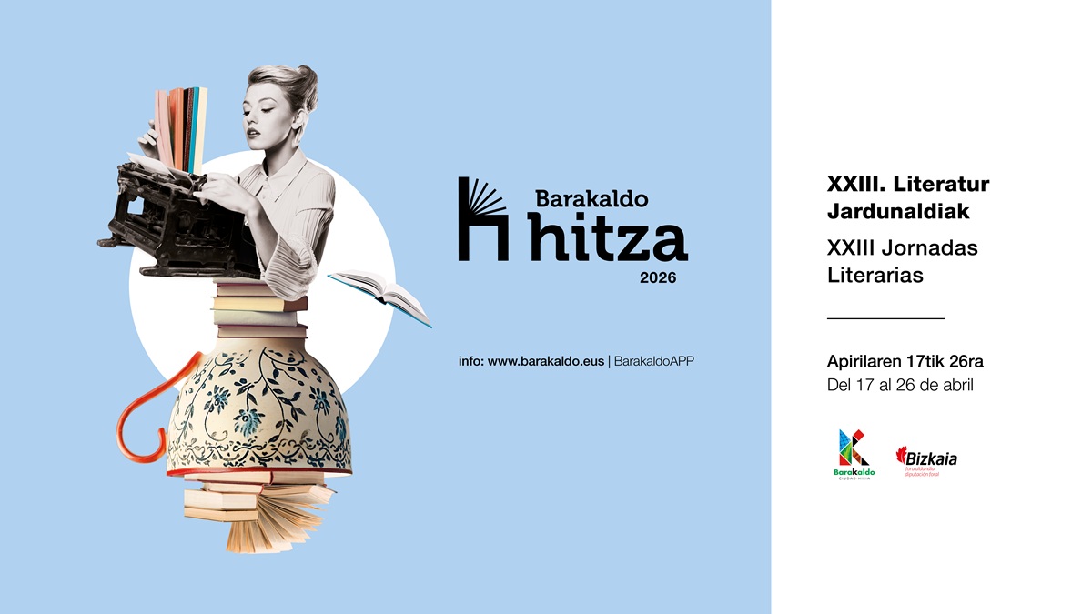 Talleres, presentaciones y exposiciones en el programa cultural de la Feria del Libro de Barakaldo