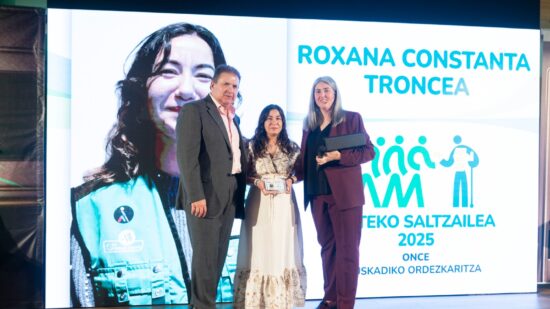 Roxana Troncea, mejor vendedora de la ONCE 2025: «He cumplido uno de mis sueños»