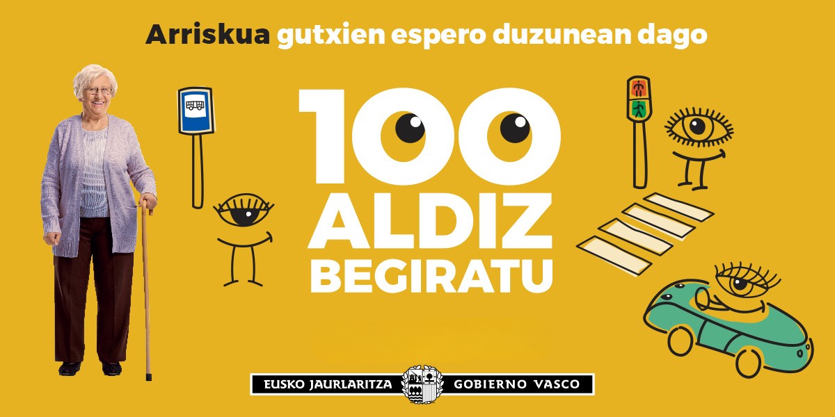 Nuevo programa de Seguridad Vial para mayores de 65 años en Euskadi