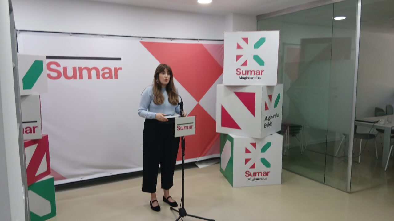 Sumar carga contra el Gobierno Vasco por inoperancia en los ámbitos de vivienda y sistema sanitario