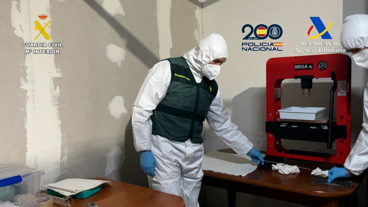 Cae un macro laboratorio de cocaína en Toledo con 13 detenidos: uno de ellos de Bizkaia