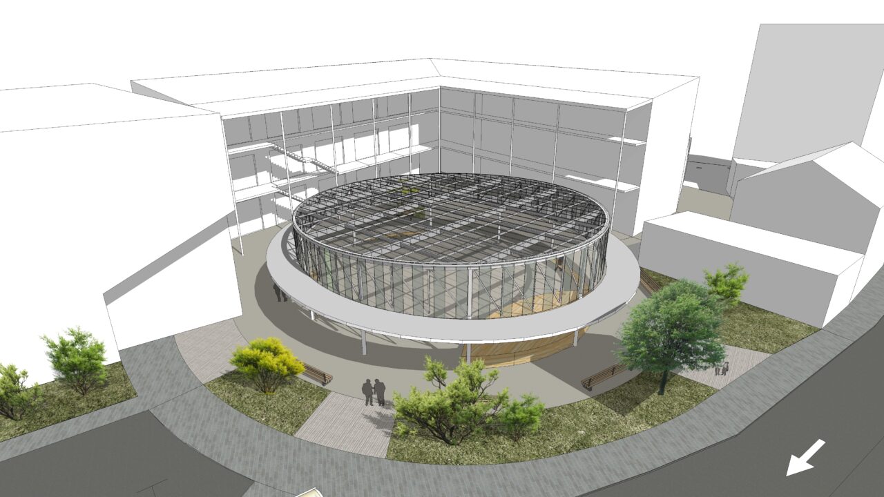 Muskiz abre el proceso participativo para elegir el proyecto de cubierta de la plaza Meatzari