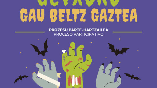 Getxo abre a los jóvenes la Gau Beltza Gaztea 2026: así puedes decidir cómo será la noche más esperada