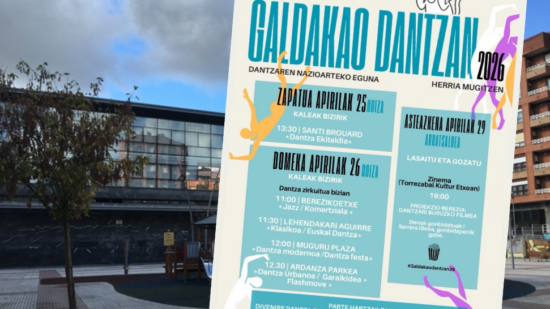 Galdakao se convierte en una gran pista de baile este fin de semana con Galdakao Dantzan: esta es su programación