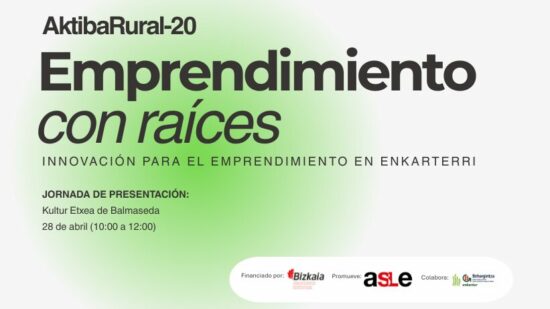 El programa AktibaRural-20 llega a Enkarterri para ofrecer nuevas oportunidades de emprendimiento