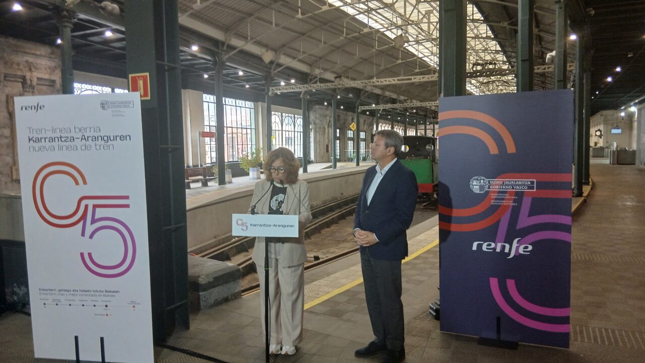 Nueva línea C5 entre Karrantza y Aranguren, disponible a partir del 6 de mayo
