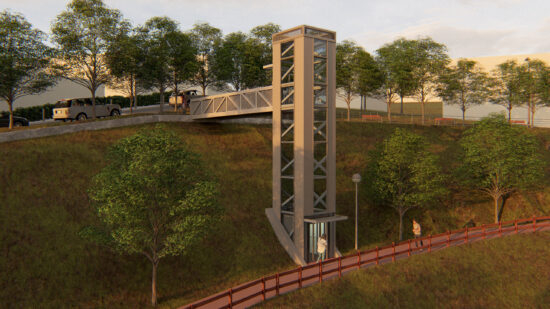 Basauri construirá cinco ascensores que conectarán El  Kalero y Basozelai