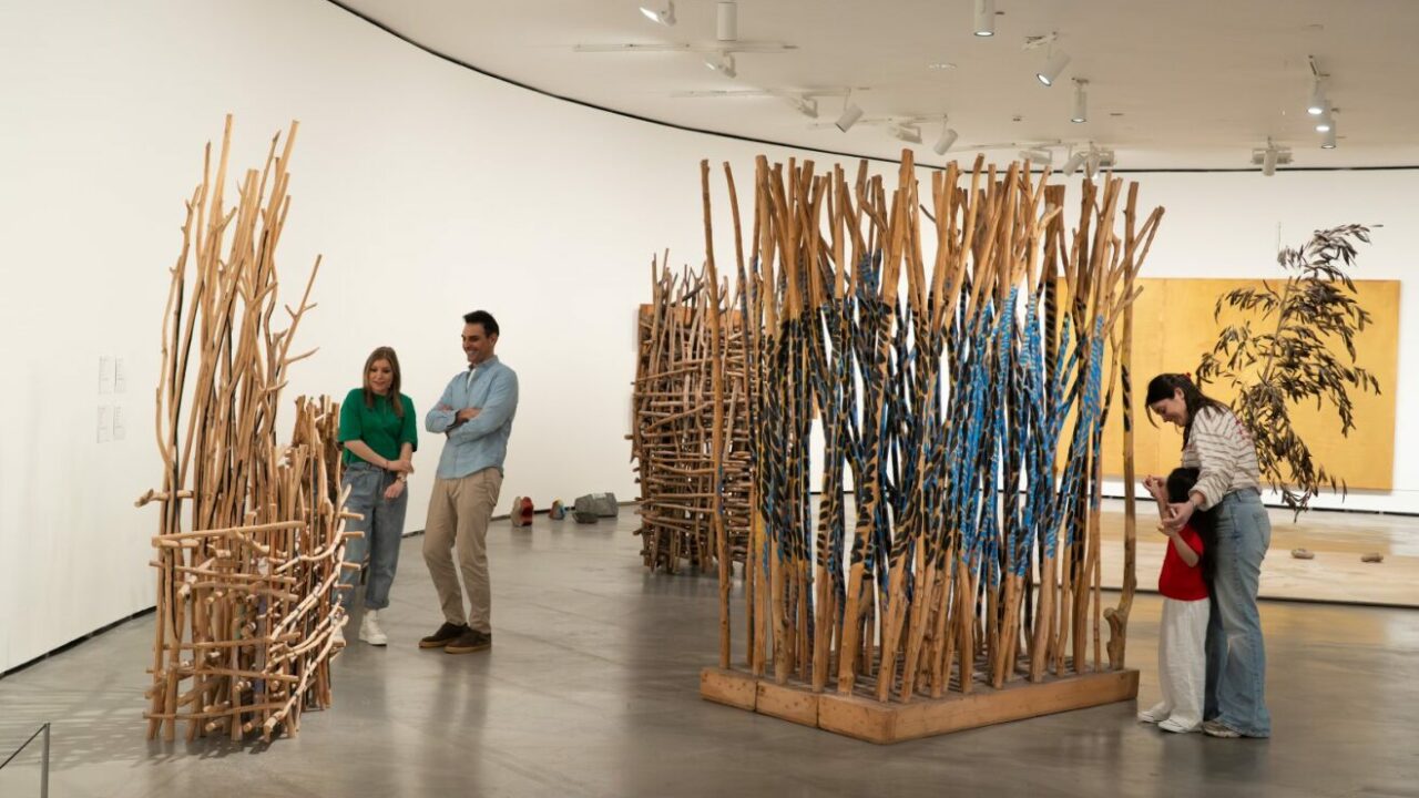 Esta es la última oportunidad para disfrutar de la exposición Artes de la Tierra en el Museo Guggenheim