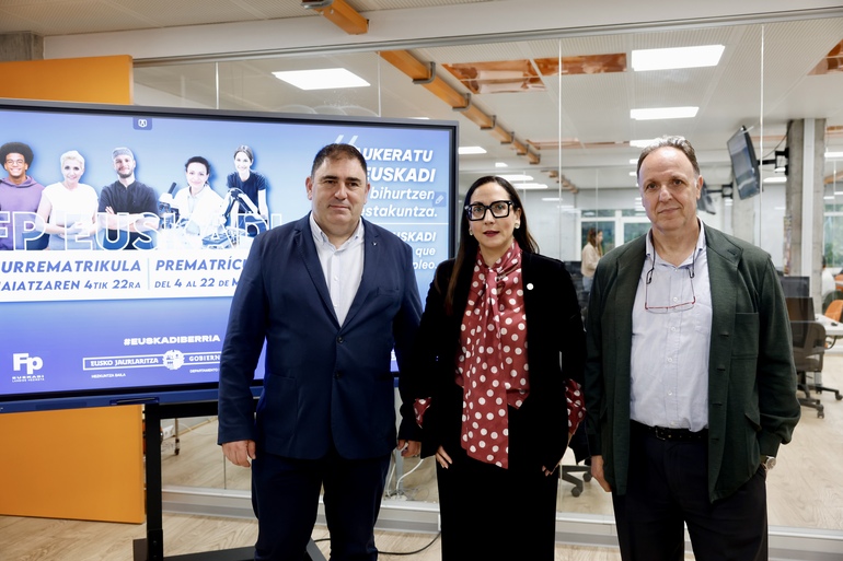 FP en Euskadi 2026-2027: récord de casi 75.000 plazas y nuevas oportunidades de empleo
