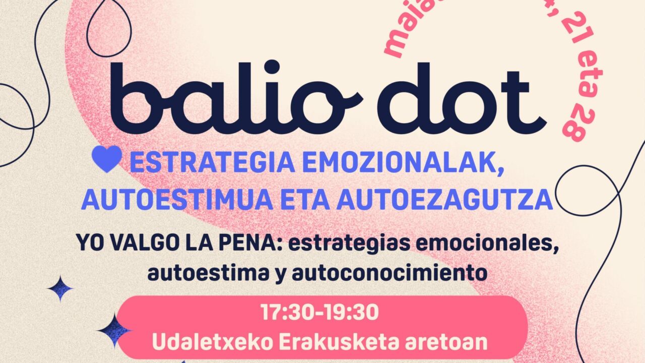 Mungia abre un ciclo de talleres para reforzar autoestima y autoconocimiento