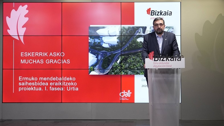 Bizkaia aprueba el proyecto definitivo de la Variante de Ermua y prevé iniciar las obras a final de año