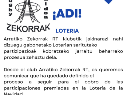 Afectada por la Lotería de Navidad en Igorre: “Aún no he cobrado mis 9.600 euros, me han querido tomar por tonta”