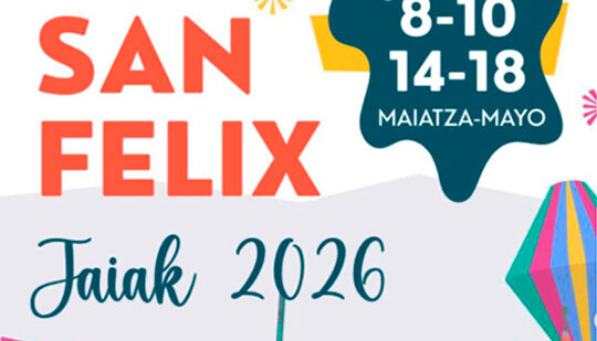 San Félix Ortuella 2026: conciertos, actividades y el programa completo de las fiestas más esperadas