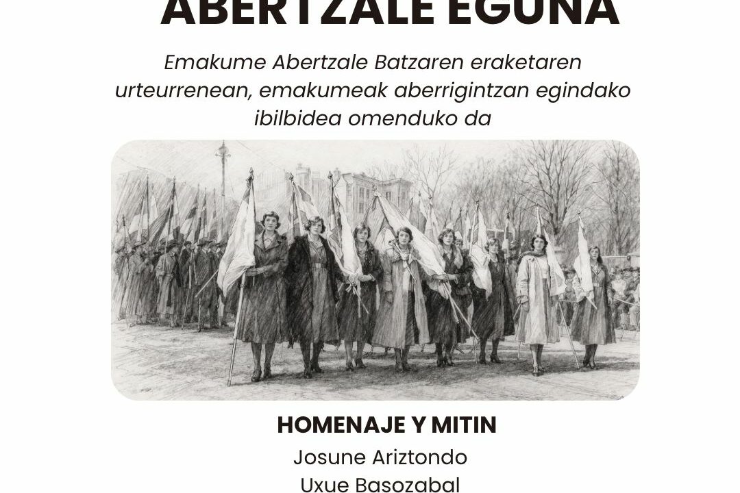 Llega Emakume Abertzale Eguna en Bilbao: homenaje a las mujeres jeltzales